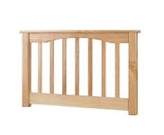 Save On Goods UK Beech wood finish solid,chunky headboard bed head end board. (5ft King Size)