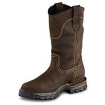 Irish Setter Men's 83906 Wellington Steel Toe Work Boot,Brown,11 EE US