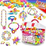 FUNZBO Snap Pop Beads for Girls Toy