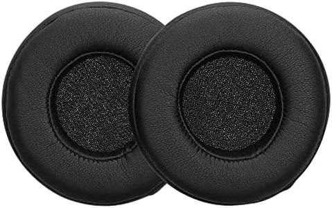 kwmobile 2X Coussinet de Rechange Compatible avec Monster Beats by Dr. DRE Mixr - Coussinets en Mousse pour Casque Audio - Noir
