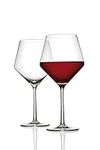 Schott Zwiesel Pure Glassware - Red Wine Glasses - Large Burgundy Wine Glasses - Set of 2 - 692ml