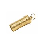 Bisley Shotgun Brass Choke 20 Gauge 20g Identifier Bore Keyring Shooting Gun