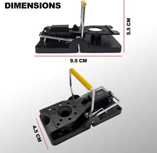 ROSHIELD Mouse Trap 6-Pack – Reusable Rodent Control Set