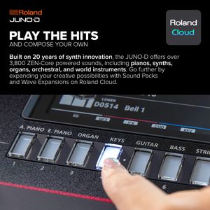Roland JUNO-D6 61-Key Synthesizer Keyboard – Performance Synth