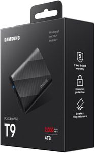 Samsung T9 Portable SSD 4TB – External Solid State Drive