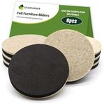 COVERCORNER Felt Furniture Sliders 