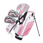 Ray Cook Golf Manta Ray 6 Piece Girls Junior Set with Bag (Ages 6-8) Pink