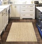 LEEVAN Washable Kitchen Rugs 3x5, T