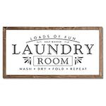 MACVAD Laundry Signs for Home Decor