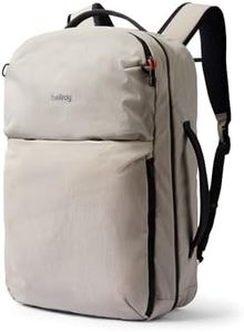Bellroy Lite Travel Pack 30L (carry-on backpack, travel backpack for international travelers, with laptop pocket, interior packing cells and tuck-away shoulder straps) - Ash