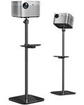 viozon Projector Stand, Projector Stand, Universal Projector Holder, Height 88 cm, 1/4 Inch Interface, with 360° Rotating Ball Head for Home, Office, Outdoor, Compatible with EPSON, VANKYO, XGIMI,