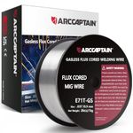 ARCCAPTAIN Flux Core Welding Wire .035, E71T-GS Mig Welding Wire 2-Pound Spool Gasless Mild Carbon Steel Compatible With Lincoln Miller Forney Harbor Welder