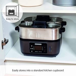 Morphy Richards Intellisteam Food Steamer – Multi-Tier Electric Cooker