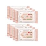 Avni - UTI Protect Intimate Vaginal Wet Wipes | 64 Wipes (8 Packets with 8 wipes each)| 100% Biodegradable & Alcohol-Free | Skin Friendly For Daily Hygiene | Tea Tree Essential Oils & Aloe Vera Extracts