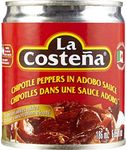 La Costena Chipotle Peppers in adobo sauce, 6.55 OZ (Pack of 3)