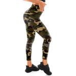 Walifrey Gym Leggings for Women, High Waisted Camouflage Print Leggings for Women Workout Gym Sports L-XL