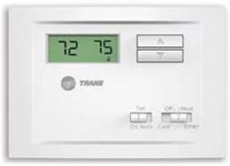 Trane Thermostat 2 Heat (Gas/Oil/ELEC) 1 Cool/HEATPUMP, White Replaces TCONT401AN21MAA