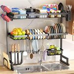 SNTD Dish Drying Rack, Over The Sin