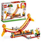 LEGO 71416 Super Mario Lava Wave Ride Expansion Set, Building Toys for Kids with Fire Bro and 2 Lava Bubble Figures, Collectible Gifts to Combine with a Starter Course Game