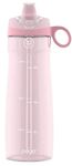 Pogo BPA-Free Tritan Plastic Water Bottle with Soft Straw, 32 Oz, Pink Satin