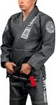 Hayabusa Goorudo 3 Gold Weave Jiu Jitsu Gi - Grey, A4