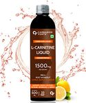 Carbamide Forte L-Carnitine Concentrated Liquid with 1500mg Per Serving | Pre & Post Workout Supplement - 33 Servings -500ml