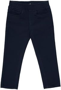X RAY Toddlers Stretchy Colored Denim Jeans (2T - 4T), Casual Pants Boy Clothes for Boys with Elastic Waistband,Navy, 4T