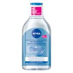 NIVEA Micellar Water Amino Acid Complex for Normal Skin | Cleanser and Make-up Remover with Vitamin E | Face Wash | All-in-One Daily Cleanser | Micellar Water | Dermatologically tested, 400mL