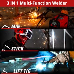 DEKO 135Amp MIG Welder – Portable Electric Welding Machine