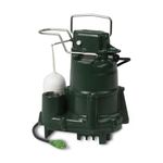 Zoeller 98-0001 1/2 HP 72 GPM 1-1/2-Inch Discharge M98 Flow-Mate Cast Iron Automatic Sump Pump with Vertical Float Switch