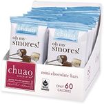 Chuao Chocolatier Oh My S'mores Milk Chocolate Mini Bars | Gourmet Marshmallow Graham Cracker No Preservatives | For Gift Baskets, Christmas, Birthday | 20 Pack