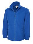 Adults Classic Full Zip Fleece Jacket Royal S