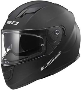 LS2 Helmets Full Face Stream Evo Street Helmet (Matte Black - Large)