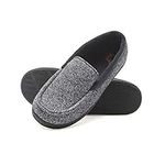 Hanes boys Moccasin House Shoe With