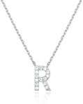 PAVOI 14K White Gold Plated Cubic Z