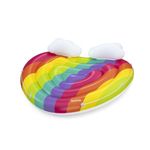 Bestway Rainbow Dreams Pool Float, Inflatable Lounger, Swimming Pool and Beach Toy