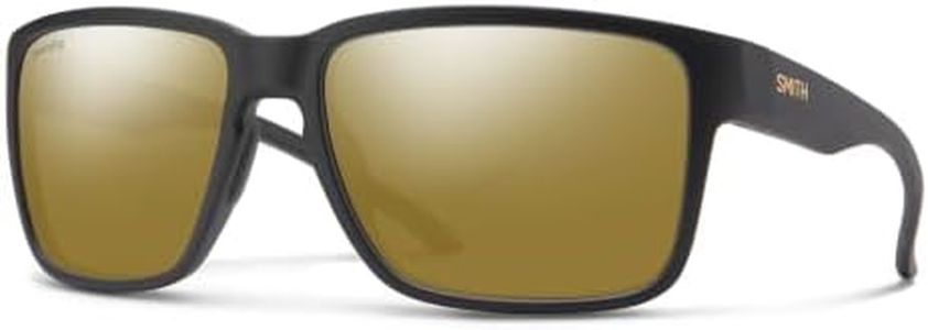 SMITH Emerge Sunglasses with ChromaPop Lenses – Performance Sports Active Sunglasses for Biking, Running & More – For Men & Women – Matte Black + Bronze ChromaPop Polarized Mirror Lenses