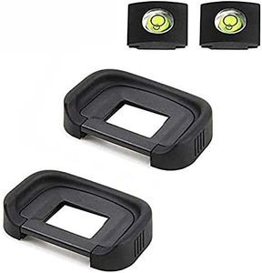 Visor Ocular Eyecup para Canon EOS 90D 80D 70D 60D 50D 40D 20D 5D Mark II / 5D / 6D Mark II /6D (2 Unidades)，ULBTER EB Eyepiece Eye Cup Viewfinder Eyepiece