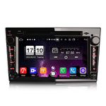 8 Core Android 13 [4GB+64GB] Car Stereo Head Unit for Vauxhall Corsa C/D Signum Combo Zafira Carplay DSP Bluetooth Handsfree Wifi SWC DAB+ GPS SatNav DVR IPS