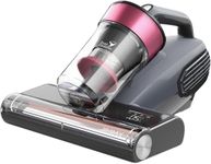 Jimmy Mattress Vacuum Cleaner, Bed Vacuum Cleaner with UV Sanitizing & HEPA Filter & Ultrasonic, Hot Wind and Air Purification, 15Kpa 500W Handheld Vacuums for Bed, Couch, Sofa, Crib (BX8-Corded)