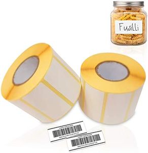 OliveBird 2,000 (2 rollos x 1.000 etiquetas/rollo) 60x30mm Etiquetas Autoadhesivas Para direcciones Etiquetas Térmicas, perforadas