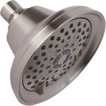 Shower Massage Head with Mist - High Pressure Boosting, Multi-Function, Massager Rainfall Showerhead for Low Flow Showers & Adjustable Water Saving Nozzle - Brushed Nickel