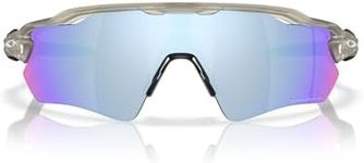 Oakley OO9208 Radar Ev Path Sunglasses, Matte Grey Ink/Prizm Deep Water Polarized, 38 mm