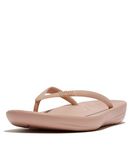 Fitflop Women's iQushion Ergonomic Flip Flops - Lightweight & Comfortable with Natural Arch Support - Beige - 7 UK