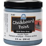 FolkArt Chalkboard Paint in Assorted Colors (8-Ounce), 2516 Slate Gray