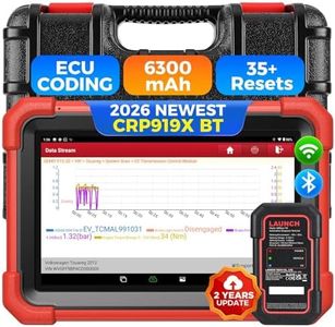 LAUNCH X431 CRP919XBT Elite OBD2 Scanner, 2026 Wireless Bidirectional Scan Tool, ECU Coding, FCA AutoAuth, 2 Years Free Update, V.A.G Guided, 37+ Services, All System Diagnostic Scanner, CANFD DoIP