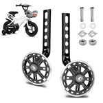 Stabilisers for Childs Bike, Training Wheels, Kids Bike Stabilisers, 1 Pair Bicycle Training Wheels for Boys and Girls, Stabilizers Mounted Kit for 12 14 16 18 Inch Children Bike.