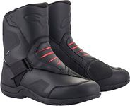 Alpinestars Men's SMX Plus V2 Motorcycle Riding Boot, Black, 43