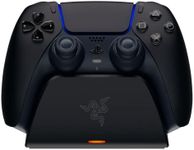 Razer Quick Charging Stand for PlayStation 5: Quick Charge - Curved Cradle Design - Matches PS5 DualSense Wireless Controller - One-Handed Navigation - USB Powered - Black (Controller Sold Separately)