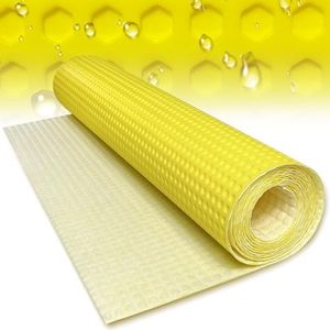 MAXKOSKO 323 Sq.Ft. uncoupling Membrane for Tile, 1/8''(3mm) Thick Waterproof Heated Flooring underlayment